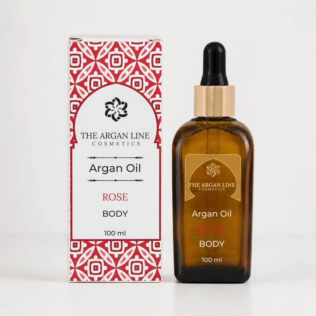 Körperöl von The Argan Line mit Arganöl und Rosenöl