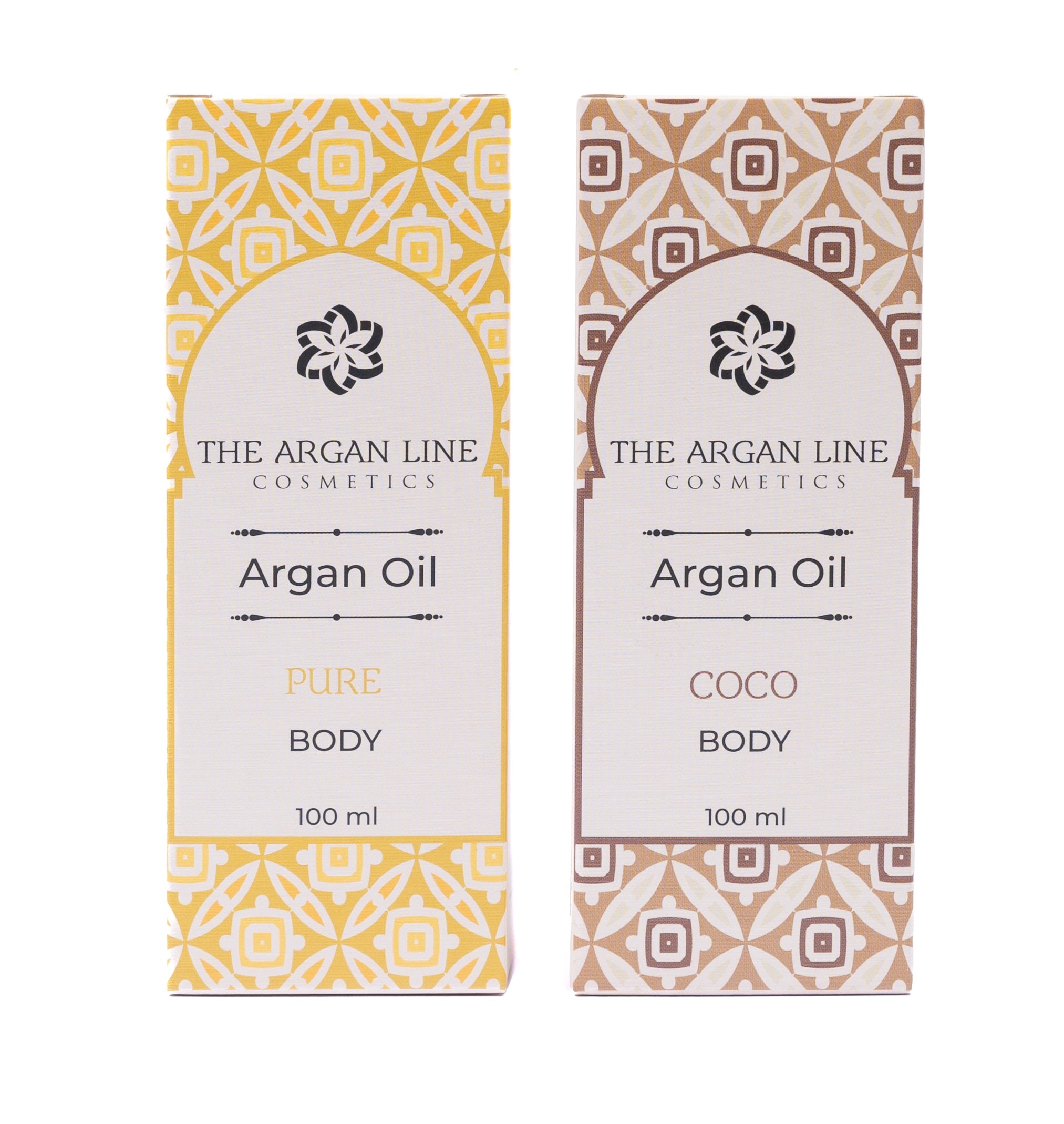 Körperöl set von the argan line