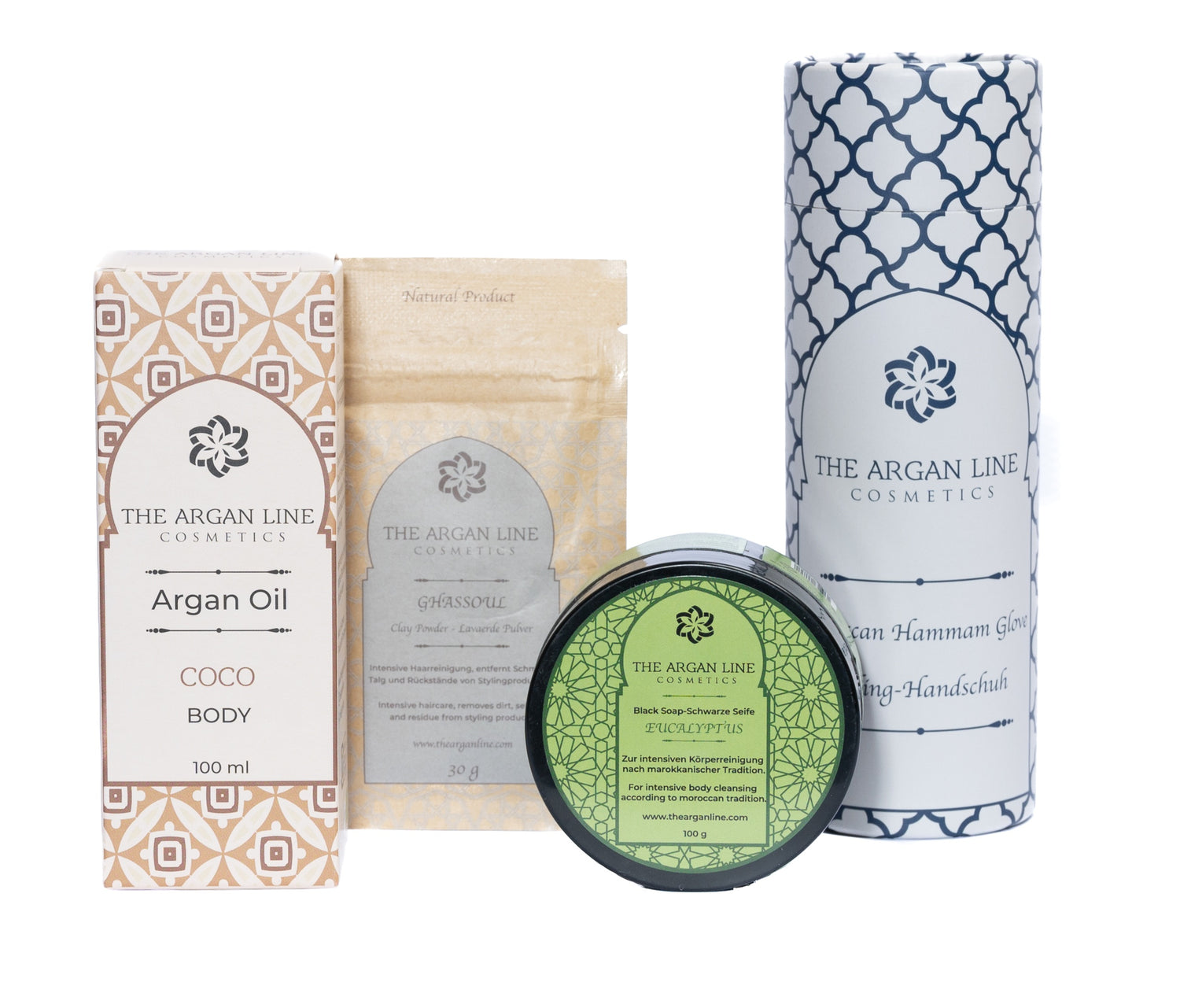 Hammam set von the argan line